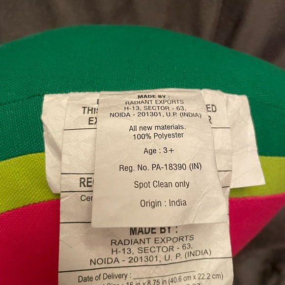 Pillowfort life is sweet watermelon decorative pillow - Picture 5 of 6